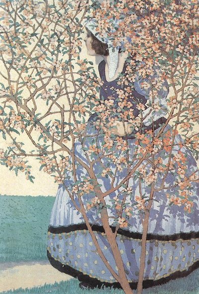 Unter Blumen von Geza Farago